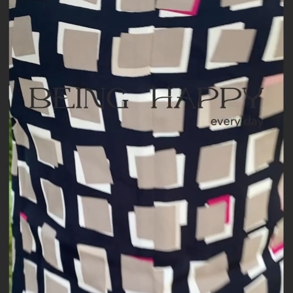 Kate Spade New York Top  Tan/ Black Women’s  Size 2 ( A 18 ) - Picture 10 of 17